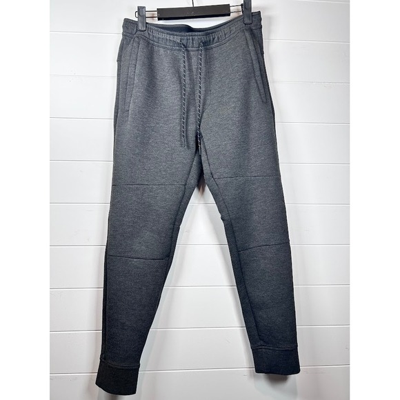 American Eagle Outfitters Other - American Eagle‎ Mens Small Charcoal Gray Heather Tech Jogger Sweatpants Tapered